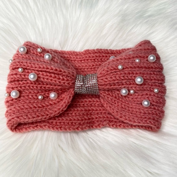 Accessories - Pink Knitted Headband